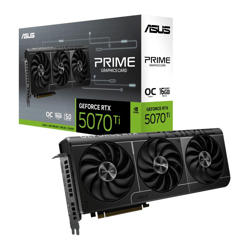 کارت گرافیکPRIME-RTX5070 TI-OC16G کارت گرافیکPRIME-RTX5070 TI-OC16G